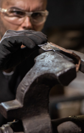 Become a blacksmith for a moment
